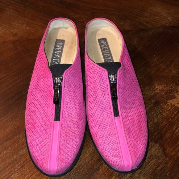 Prevata Comfort Girly Pink Slip On Italian Flats - Picture 2 of 6
